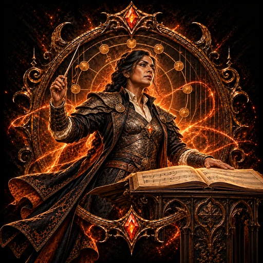Theory Warrior character art